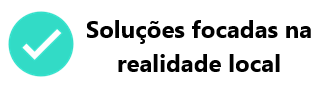 Imagem com o texto: Informações precisas e contextualizadas.